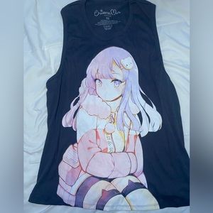Chisana Mun anime muscle tshirt